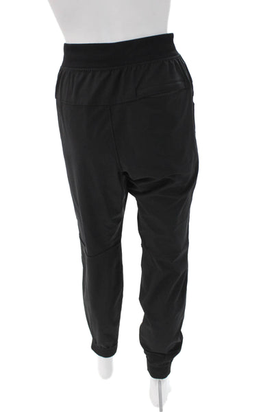 Lululemon Mens Jogger Sweatpants Black Drawstring Cotton 25 Inseam Size 6