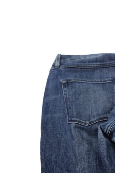3x1 Womens Low Rise Skinny Blue Jeans Size 24