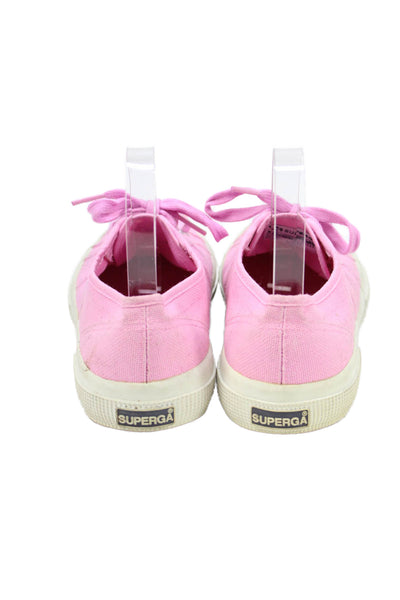 Superga Womens Low Top Lace Up Sneakers Pink Size 39.5 9.5