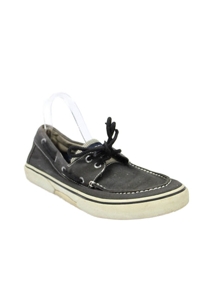Sperry Top Sider Mens Lace Up Slide On Boat Shoes Grey Size 10 Medium