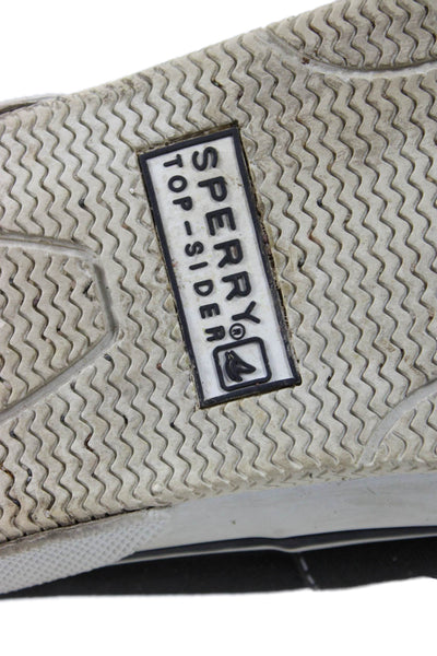Sperry Top Sider Mens Lace Up Slide On Boat Shoes Grey Size 10 Medium