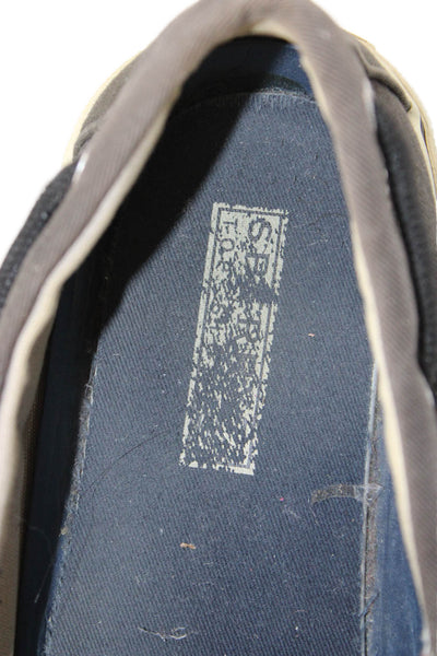 Sperry Top Sider Mens Lace Up Slide On Boat Shoes Grey Size 10 Medium