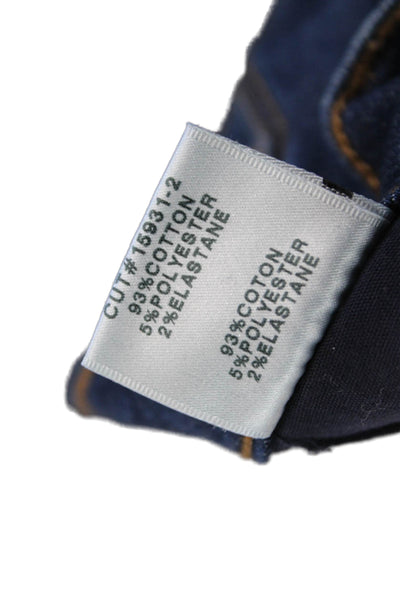 J Brand Womens Ankle Skinny Jeans Dark Blue Size 23