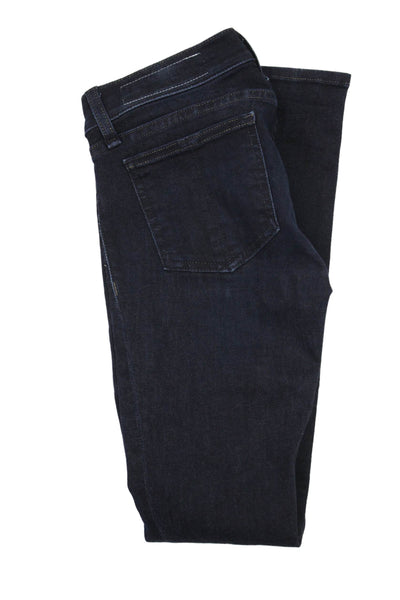 Rag & Bone Jean Womens Skinny Dark Blue Jeans Size 24