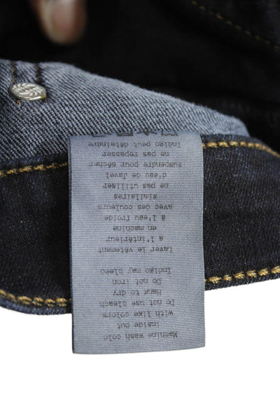 Rag & Bone Jean Womens Skinny Dark Blue Jeans Size 24