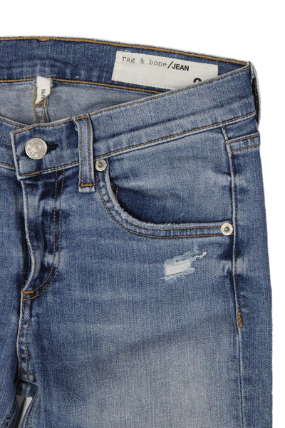 Rag & Bone Jean Womens Capri Jeans Blue Size 24