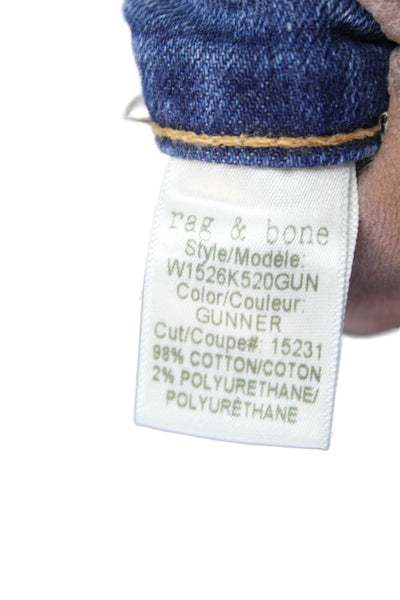 Rag & Bone Jean Womens Capri Jeans Blue Size 24