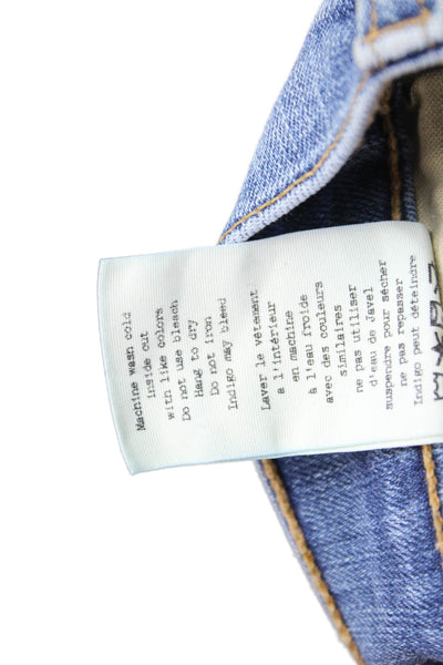 Rag & Bone Jean Womens Capri Jeans Blue Size 24