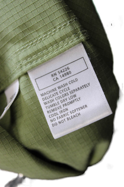 Royal Robbins Mens Green Point Collar Button-Up Long Sleeve Shirt Size L