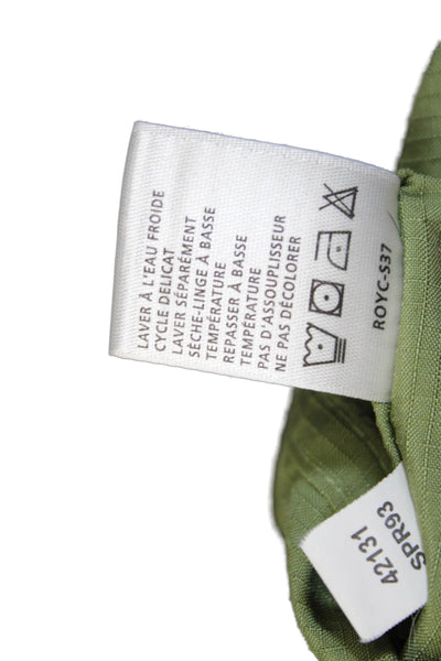 Royal Robbins Mens Green Point Collar Button-Up Long Sleeve Shirt Size L