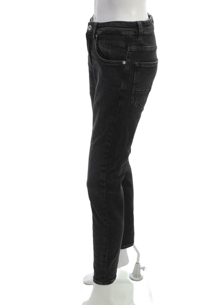 Zara Womens Skinny Ankle Black Jeans Size 29