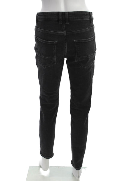 Zara Womens Skinny Ankle Black Jeans Size 29