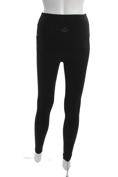 Beyond Yoga Womens Ankle Leggings Black Nylon Spandex Size XS