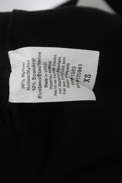 Beyond Yoga Womens Ankle Leggings Black Nylon Spandex Size XS