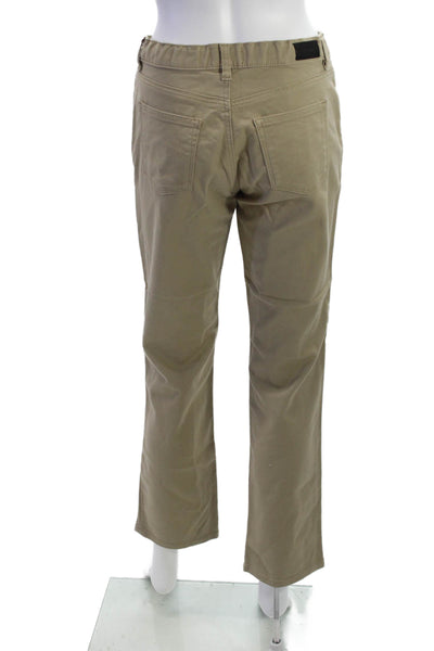 DL 1961 Boys Button Straight Leg Casual Pants Beige Size 16