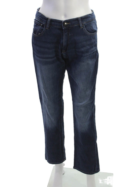 DL 1961 Boys Button Closure Straight Leg Jean Pants Medium Wash Size16
