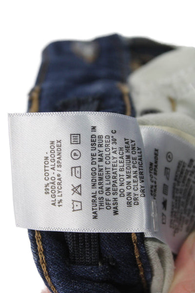 DL 1961 Boys Button Closure Straight Leg Jean Pants Medium Wash Size16