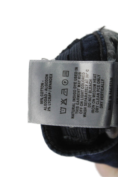 DL 1961 Boys Button Closure Straight Leg Denim Pants Size 16