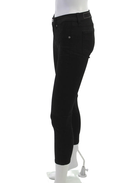 Rag & Bone Jean Womens Ankle Skinny Black Jeans Size 25