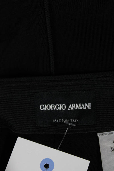 Giorgio Armani Women Straight Pencil Skirt Black Size 44