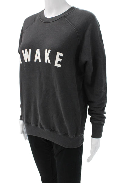 Spiritual Gangster Womens Pullover Sweatshirt Black Cotton Size XS