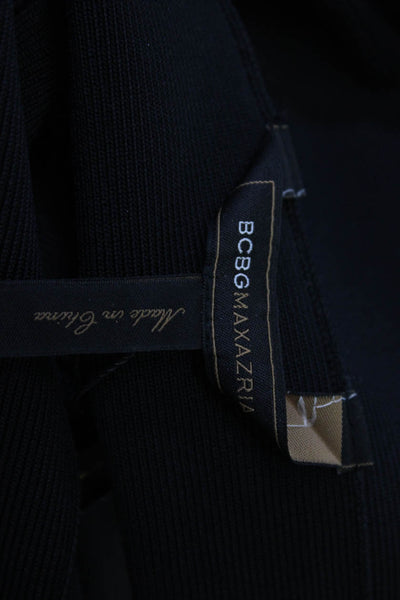 BCBG Max Azria Women Bandage Pencil Mini Skirt Black Size S