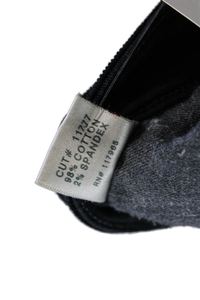 J Brand Womens Ankle Jegging Black Button 28 Inseam Size 27