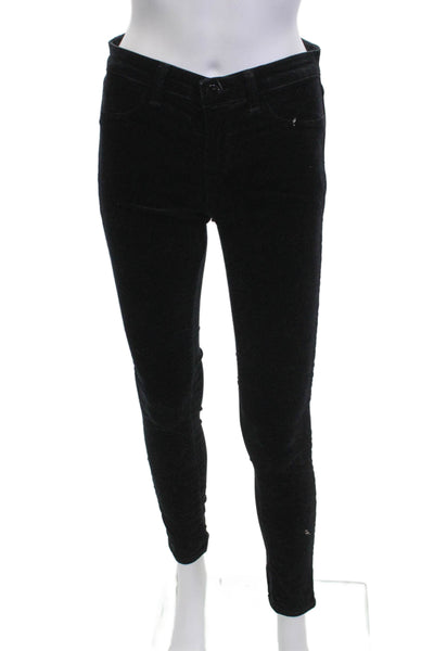 J Brand Womens Jegging Black Button Fly Stretch Cotton Modal Size 26