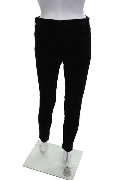 J Brand Womens Jegging Black Button Fly Stretch Cotton Modal Size 26