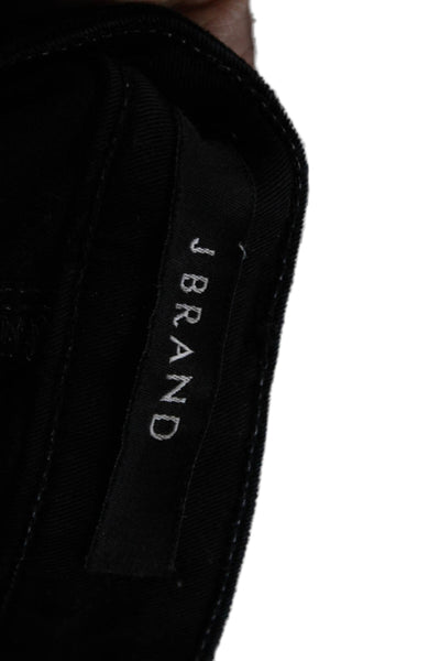 J Brand Womens Jegging Black Button Fly Stretch Cotton Modal Size 26
