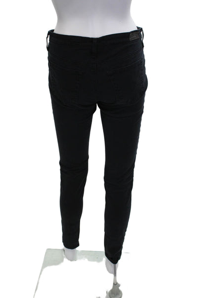 AG Adriano Goldschmied Womens Skinny Leg Black Jeans Size 27