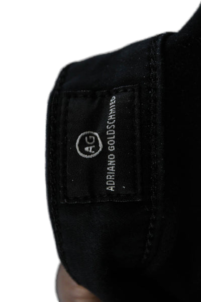 AG Adriano Goldschmied Womens Skinny Leg Black Jeans Size 27