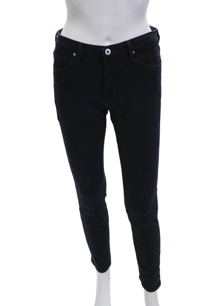 AG Adriano Goldschmied Women Skinny Black Jeans Size 27