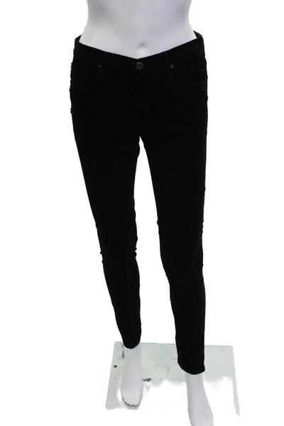 AG Adriano Goldschmied Women Black Jegging Petite Size 27
