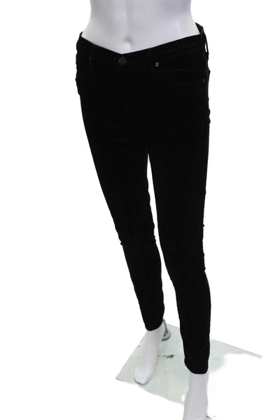 AG Adriano Goldschmied Women Black Jegging Petite Size 27