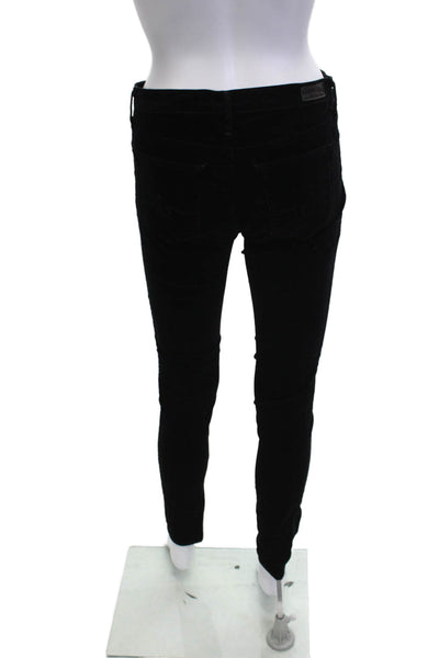 AG Adriano Goldschmied Women Black Jegging Petite Size 27