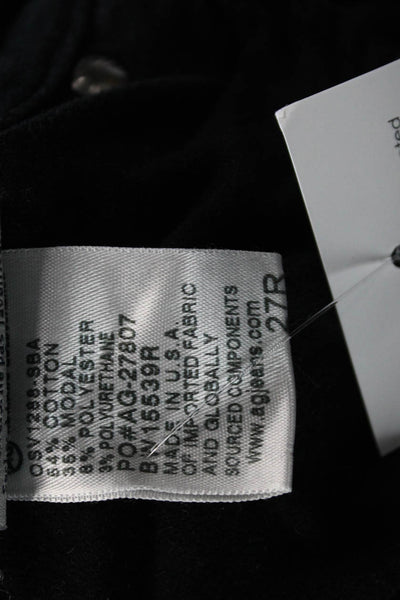 AG Adriano Goldschmied Women Black Jegging Petite Size 27