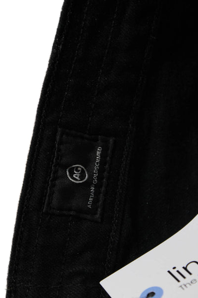 AG Adriano Goldschmied Women Ankle Skinny Jeans Black Size 23