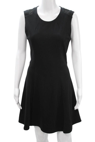 Juicy Couture Womens A-Line Fit Flare Dress Black Sleeveless Size 6