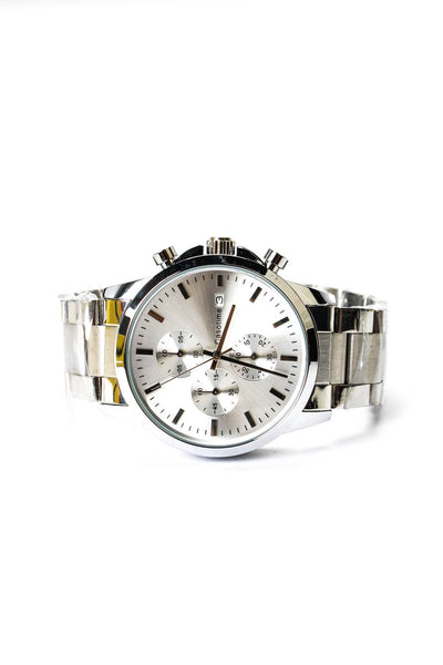 Casotime Mens Stainless Steel CT1002 Chronograph Quartz Watch 42mm