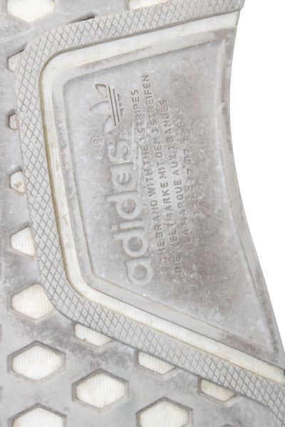 Adidas Womens NMD_XR1 Round Toe Lace-Up Running Sneakers Triple Grey Size 6.5