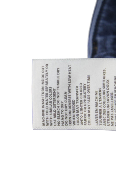 L'Agence Women Skinny Dark Blue High Rise Jeans Petite Size 23