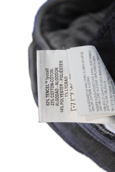 DL1961 Women Skinny Jeans Dark Gray High Rise Petites Inseam 27 Size 23