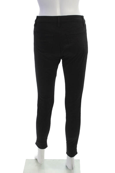 J Brand Womens High Rise Black Ankle Jeggings Size 24