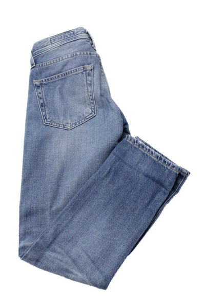AG Adriano Goldschmied Womens Boyfriend Jeans Light Blue High Rise Size 23