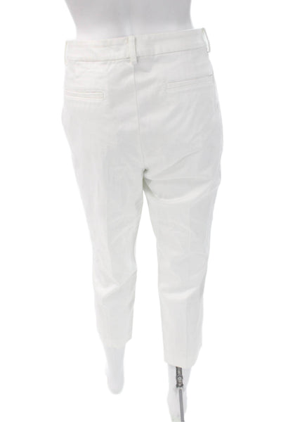 Lauren Ralph Lauren Womens Ankle Cropped Dress Pants White Size 14P