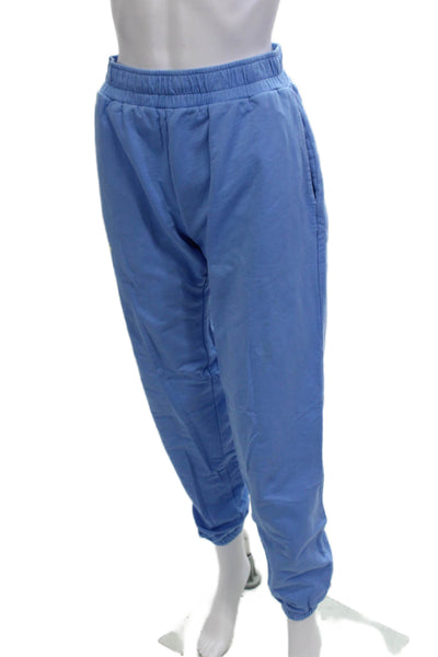 Year Of Ours Womens Jogger Sweatpants Blue Cotton 26in Inseam Size XS