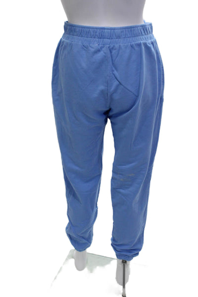 Year Of Ours Womens Jogger Sweatpants Blue Cotton 26in Inseam Size XS