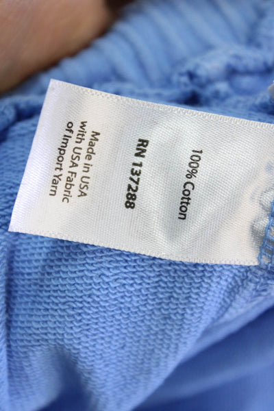 Year Of Ours Womens Jogger Sweatpants Blue Cotton 26in Inseam Size XS