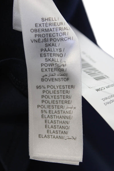 Adrianna Papell Womens Sheath Dress Dark Blue Sleeveless Round Neck Size 6